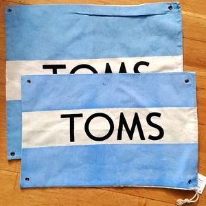 NWT Small & Large Tom's Shoe Dust Cover Bags